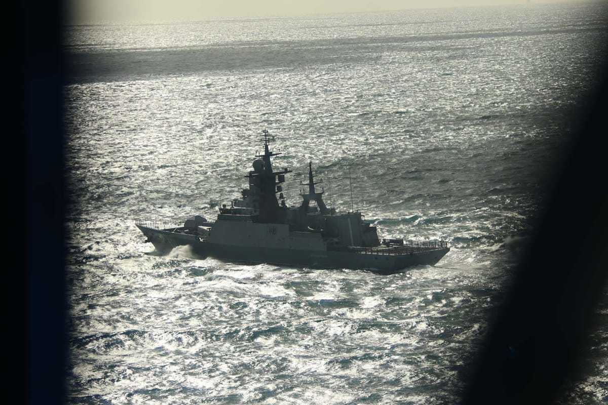 Shadowing the Channel: HMS Mersey and 815 NAS Track Russian Transits